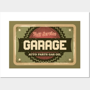 Garage Posters and Art
